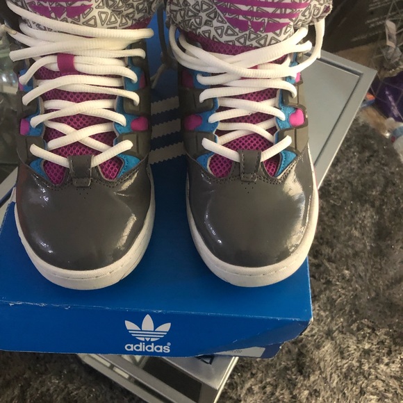 adidas Shoes - Adidas GLC Green/Black-Pink SZ 7